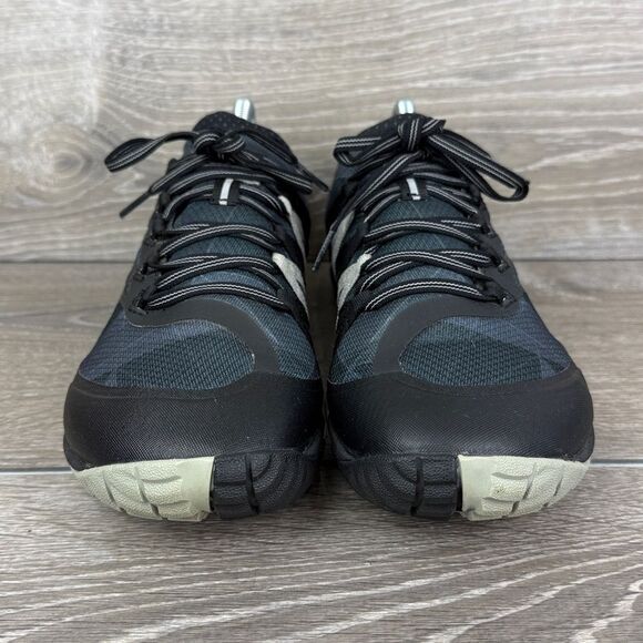 Merrell Trail Glove 4 Women’s Sz 10 Black Blue Gray Vibram Trail Running Sneaker - Picture 2 of 13